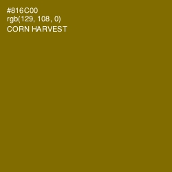#816C00 - Corn Harvest Color Image